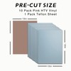Sliver HTV Heat Transfer Vinyl Bundle: 10 Pack 12" x