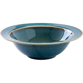 Mino Pottery MAMANI 170 Rim Bowl, Green
