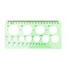 Suitable for round ruler templates, circular rulers, drafting tools, durable,