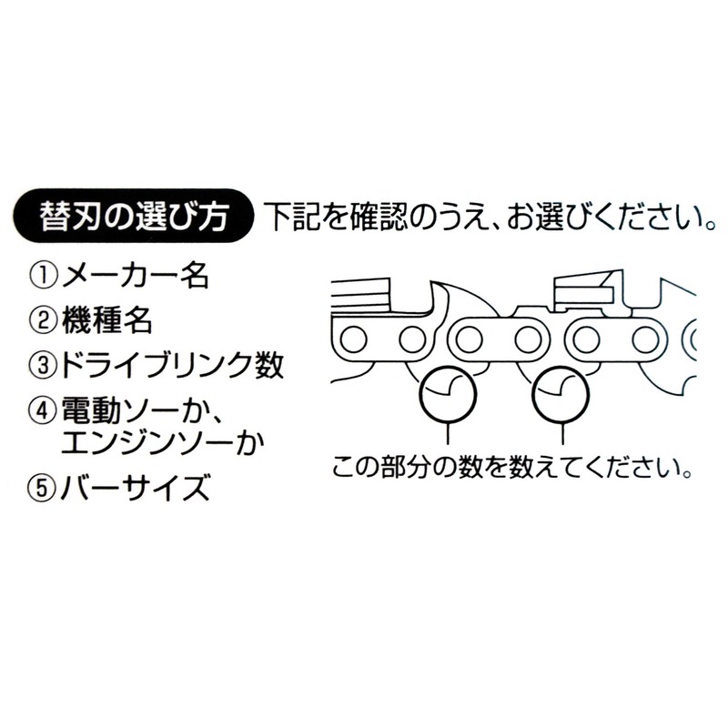 BIGMAN Chainsaw Replacement Blade for Bamboo 25F76E