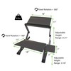 Uncaged Ergonomics WESDb Standing Desk Conveter, black