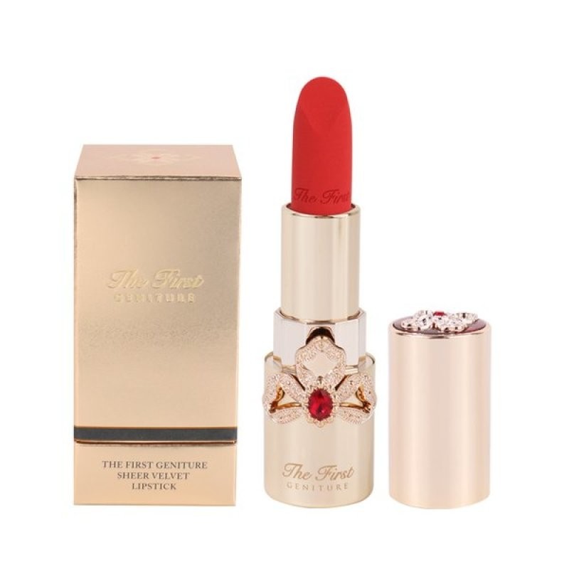 Ohui The First Genature Sheer Velvet Lipstick Red 3.8g /