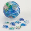 Yanoman 60 Piece 3D Sphere Puzzle Clear Earth