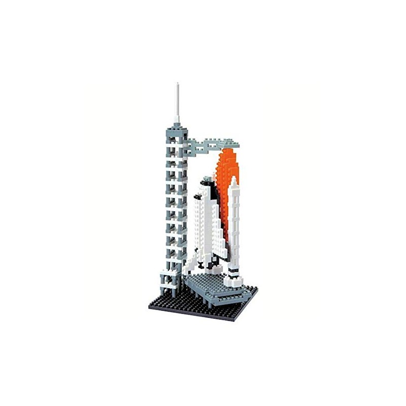 Kawada Nanoblock Technology Space Center Building Kit (Space Shuttle)