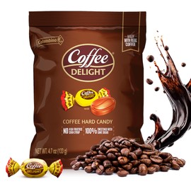Colombina Coffee Delight Coffee Flavored Hard Candy, 4.7 Ounce