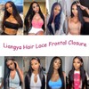 Liangya Hair Cierre Frontal De Encaje Recto 13X4 Oreja A