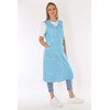 Women's zip gown, sleeveless apron, kitchen apron, household apron, smock