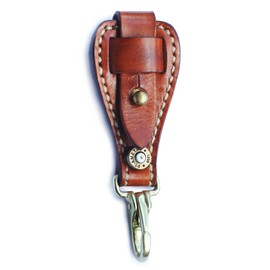gucaibu Brown belt keychain;leather belt key holder;belt loop keychain clip;belt loop keychain;men's keyrings & keychains;belt clip for keys