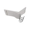 White Finish Wood Top Hanger (Set of 50)