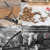 Wall Mounted Wood Splitter with Extended Handle, Manual Kindling Splitter