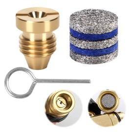 1.1MM Orifice Foam Cannon, Nozzle and Foam Maker,Replacement Thread Nozzle Tips and Mesh Filter, Five-Layer Foam Mesh for Efficient Cleaning, with Cleaning Tools, 3000PSI