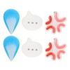 Tenwe Funny Hairpins, Cute Hairpin for Dating Girls Durable ABS
