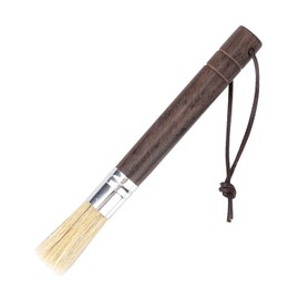 Gosknor Coffee Grinder Cleaning Brush, Espresso Brush Cleaner with Wooden Handle Natural Bristles Espresso Machine Cleaner Tool for Home Kitchen Coffee Maker Portafilter Accessories