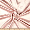 Monaco Stretch Duchess Satin Blush Pink, Fabric by the Yard