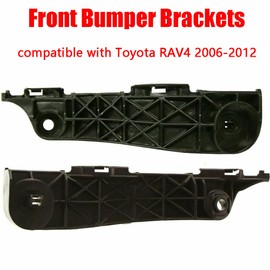 525350R010 525360R010 TO1066165 TO1067165 Baceyong Front Bumper Bracket Left & RightCompatible with To-yo-ta RAV4 2006-2012