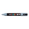 Posca Acrylic Paint Marker, PC-5M Medium tip, Grey (PX152769000)