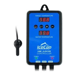 IceCap Titanium 2X50 Watt Aquarium Heater Elements, Controller & pH Tester Bundle (4 Items)