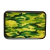 Unbranded Men Black Metal Belt Buckle Army Green Camouflage Trendy