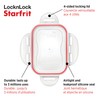 Starfrit LocknLock Plastic Pantry Container - 43oz/1.3L - Airtight -