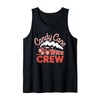 Christmas Peppermint Train Candy Cane Crew Kids Boys Girls Tank