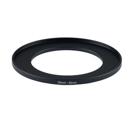 SKYZHENG 58mm to 82mm Step up Ring Filter Adapter Metal Ring Step up Rings Adapter Filter Compatible with All 82mm UV,CPL,ND,Lens Hood,Threaded Lens ect (58mm to 82mm)