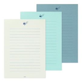 Midori 20569006 Stationery Paper A5 Gift Color Blue