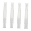Outanaya 4Pcs Refillable Nail Nutrition Pen with Brush Tip Portable