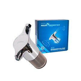 Aquamonster ACF Shower Filter | NSF Certified Chlorine Removal | 21,000 Gallon Long Life | Skin & Hair Moisture Care | Easy Install | Korean Technology | by Coolang