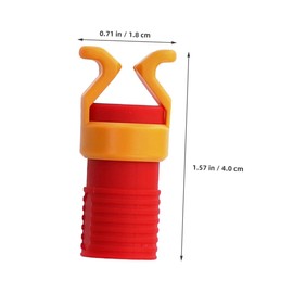 TEHAUX 6pcs Abs Plastic Screw Fixing Holders Versatile Screw Starter Tools for Woodworking Projects for Enhanced Precision and Efficiency