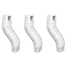 ELBOW FLEX 2X3" WHITE