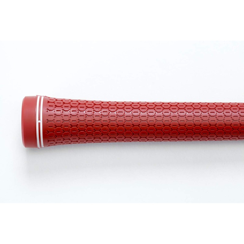elitegrips TD50 7-Pack Classic Red with Backline Golf Grips