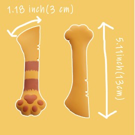 Meow&Woof Cat Wet Food Spoon, Mini Spatula for Pet Canned Food, BPA Free Can Spoons for Animal Feeding, Small Jars Spatulas, Easy Clean Scraper for Dog Food Cans 1 Pack
