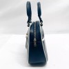 John Galt Navy Top Handle Purse