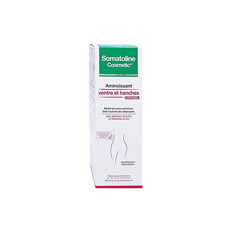 Somatoline Cosmetic Gel Femme Amincissant Ventre et Hanches Cryogel