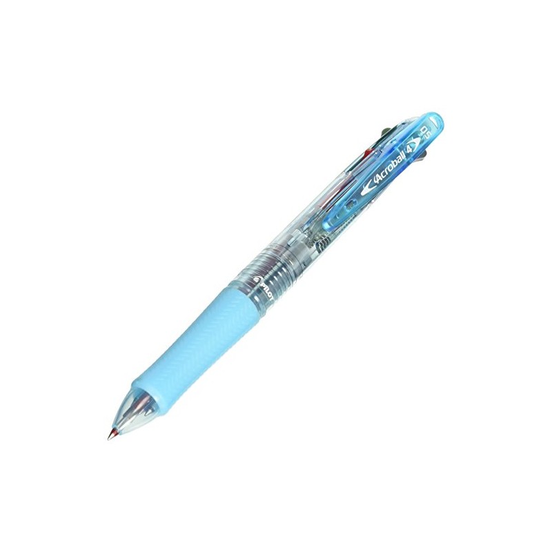 Pilot 4 Color Ballpoint Pen, Acroball 4, Extra Fine, Black/Red/Blue/Green