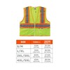 Ergodyne GloWear 8230Z ANSI Two-Tone High Visibility Lime Reflective Safety