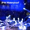 JXLEDAYY 403 FT 1000 LED Christmas Lights Outdoor Decorations Super