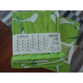 IKEA SET of 2 Cushion covers Fruits Ikea Deco Pillow Covers 20 x 20" Green Pears NEW