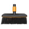 Fiskars 1001417 Cepillo para terrazas, 29x7x28 cm, Black/Orange