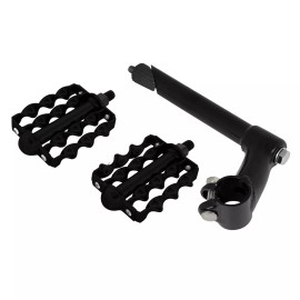 OG Stem Classic 21.1 Black & Pedals Double Flat Twisted 1/2" Black