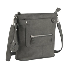 Browning Women's Concealed Carry Catrina Purse, Premium Holstered Handbag With Safety Locking Option, Charcoal