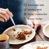 Herogo Fork Set of 6, Stainless Steel Dinner Fork Set,