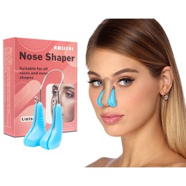 AMIJEAL Nose Shaper Clip - Up Lifting Clip, Pain-Free Soft Silicone Nose Slimming Device, Bridge Straightener Corrector Beauty Tool