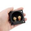 Pastlla 4PCS 2.2" Square 2-Way Speaker Box Terminal Binding Post