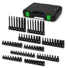 TecoTek 84-Piece 3/8-Inch Drive Master Hex Bit Impact Socket Set,