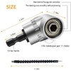 Flexible shaft bits drill extension, 1 piece 105° angle screwdriver