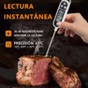 Termómetro Digital de Cocina para Carne, Termómetro de Lectura con
