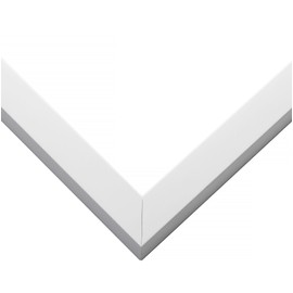 8x10.5 Shadow Box White Solid Pine Wood Picture Frame with Acid-Free Backing UV Acrylic & Hanging Hardware with 0.75 Inches of Usable Depth and 0.75 Inches Frame Moulding Width