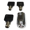 RiKey Security - Storage Cylinder Lock with 3 Tubular Keys