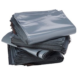 VapourOn Sealable Grey Mailing Bags Large, 6 x 9-inch Large Postage Bags, Strong Poly Plastic Bags for Packaging, Parcel and Postage Boxes, Self- Sealing (Pack of 50/100/500/1000)